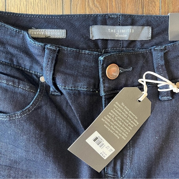 🆕 The Limited, curvy boot cut jeans SZ 6 - Picture 4 of 5